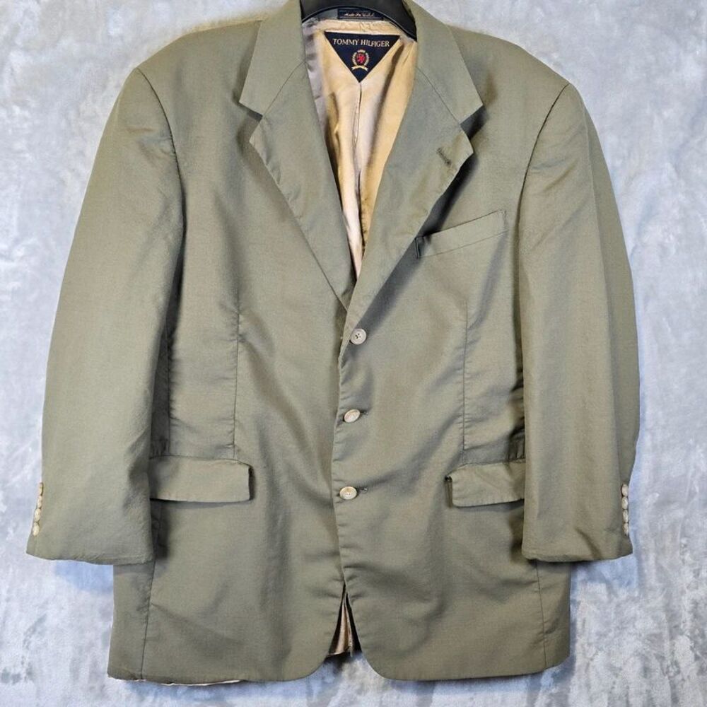 Tommy Hilfiger Green Blazer Sports Coat 42R